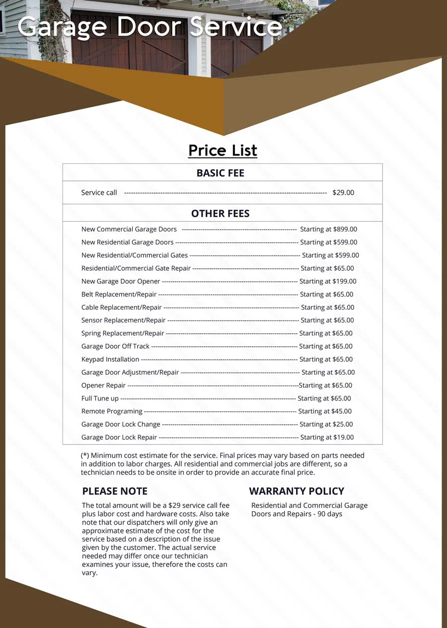 Express Garage Doors Gilbert, AZ 866-820-9572